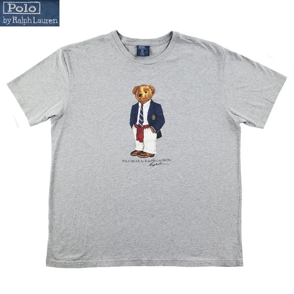 Polo Bear By Ralph Lauren Vintage T-Shirt Prep Men's Large